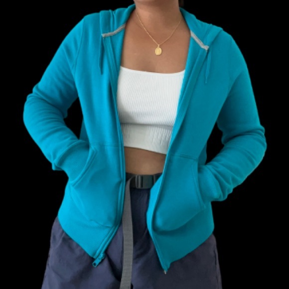 Teal Nike Hoodie - Picture 1 of 5